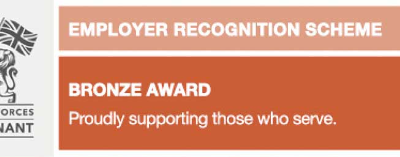 GSS AWARDED THE MOD EMPLOYER RECOGNITION SCHEME BRONZE AWARD 2